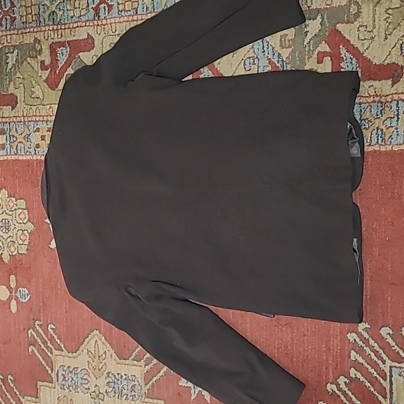 VTG CHOCOLATE BROWN CASHMERE WOVEN IN ITALY SPORT COAT BLAZER - Picture 10 of 11